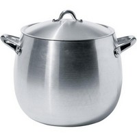 photo Alessi-Mami Aluminum pot with lid Not suitable for induction 1